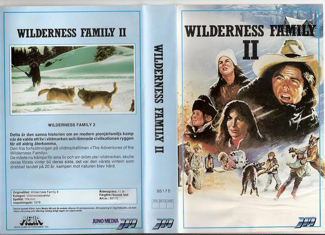 WILDERNESS FAMILY 2 (Vhs-Omslag)